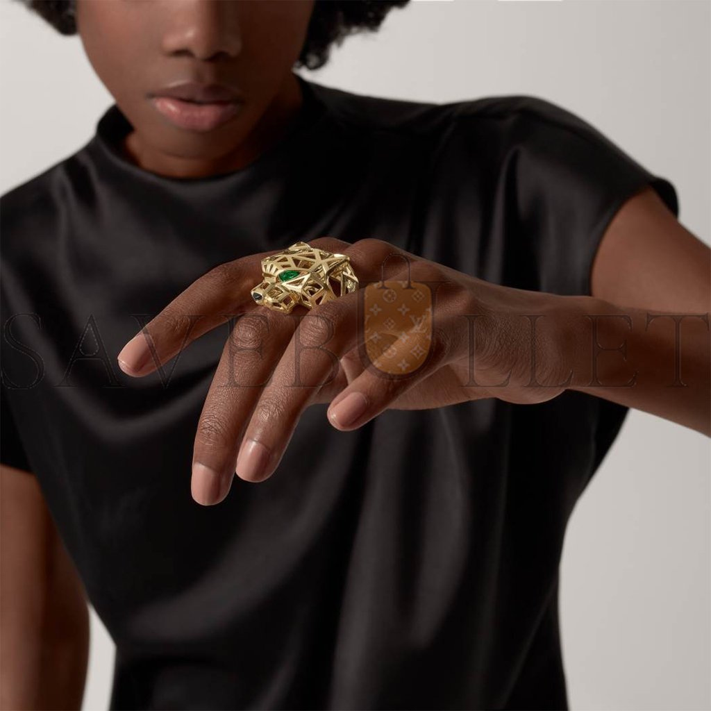 Ca*t*er panthÈre de Ca*t*er ring in 18k yellow gold  n4722500